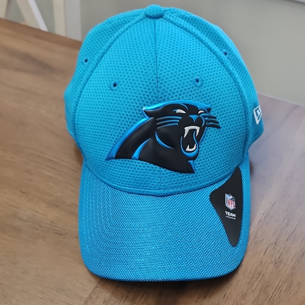 New Era Carolina Panthers Bright Teal Mesh Cap